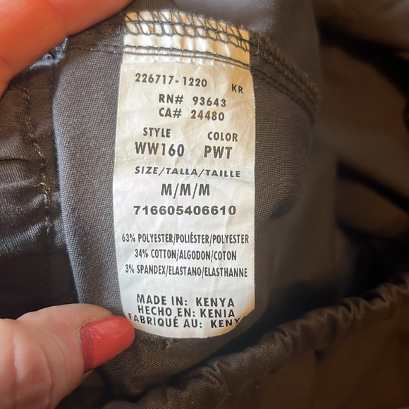 Cherokee Drawstring Flare Scrub Pant - Size Medium - Picture 2 of 3